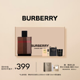 博柏利（BURBERRY）伦敦男士淡香水礼盒(50ml+1.5ml+蜡烛)节日礼物生日礼物送男友