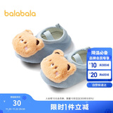 巴拉巴拉balaOne宝宝地板袜防滑点胶冬加绒婴幼儿保暖袜学步209425172201