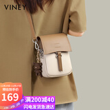 viney牛皮手机包洋气包包女包品牌单肩斜挎包生日礼物高级感送女友老婆
