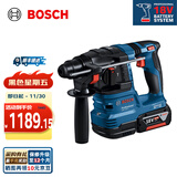 博世（BOSCH） GBH 185-LI专业锂电无刷吸尘电锤18V充电式电钻冲击钻混凝土打孔 4.0Ah电池×1（不含GDE 12）