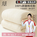 素时代100%新疆长绒棉絮 春秋全棉花被芯夏季薄凉空调被子 2斤150*200cm