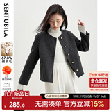 尚都比拉短款小个子毛呢大衣女冬季呢子羊毛双面呢外套高级感大衣