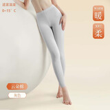 猫人秋裤女薄款纯棉修身显瘦女士棉毛保暖裤线裤弹力打底裤 M