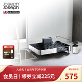 JOSEPH JOSEPH[送礼优选]厨房碗架杯架水槽碗碟沥水架 置物架皂液瓶收纳套装 深灰色 85189