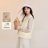 雪中飞2025经典新款基础舒适轻薄羽绒便捷短款保暖羽绒小马甲便携舒适