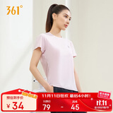 361°短袖女潮流t恤女士夏季新款速干衣运动跑步瑜伽服662424126H-5