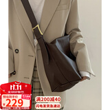 YUYULA包包女包牛皮斜挎托特包大容量休闲大包生日礼物轻奢送女友老婆