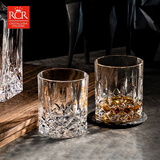 RCR意大利进口水晶玻璃威士忌杯家用洋酒杯高级感轻奢烈酒啤酒杯套装 【傲柏】威士忌酒杯2只装 300ml