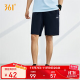 361°短裤夏季男休闲裤男跑步宽松户外健身运动裤五分裤652124711-2