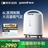 鱼跃（Yuwell）制氧机医用吸氧机家用老人5L升级氧气机6L7F-6W中重度缺氧