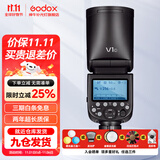 神牛闪光灯 v1 机顶闪光灯外拍灯口袋灯便携摄影高速TTL锂电热靴灯 圆灯头v1闪光灯 适配索尼