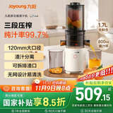九阳（Joyoung）原汁机三段压榨家用多功能大口径电动冰淇淋机全自动冷压榨果汁果蔬机渣汁分离Z12-LZ566 国家补贴