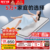 海马飞雪床垫席梦思天然椰棕乳胶独立弹簧床垫酒店厚薄双人家用榻榻米垫子 超薄10cm软硬适中款(独立弹簧) 1.5x2米