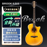BROOK 布洛克布鲁克s25吉他单板民谣吉他面单木吉他吉它初学者 40英寸复古色缺角S25G-ACG