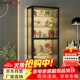 信京 手办展示柜乐高高达模型展示架泡泡玛特收纳陈列柜透明玻璃展柜