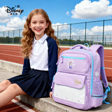 迪士尼（disney）小学生书包1-6年级女孩多层大容量抑菌里布护脊背包双肩包大号