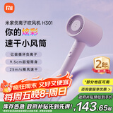 米家小米电吹风 速干吹风机 H301薄雾紫 负离子护发 送女友生日礼物推荐