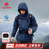 猛犸象（MAMMUT）Clion 【红标】男女款运动户外防风防泼水透汽保暖连帽鹅绒羽绒服 暗夜黑色 2XL