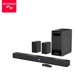 山水（SANSUI）DV-95C回音壁电视音响 5.1.2杜比全景声条形家庭影院套装智能蓝牙投影游戏音箱 无线环绕 HDMI2.1