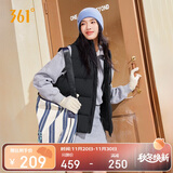 361°羽绒马甲女秋冬季新款雨屏保暖运动休闲跑步立领外套662544402-4