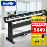 卡西欧（CASIO）电钢琴便携PX-S1100/PXS3100重锤88键智能触屏火星红成人专业考级 PX-S3100+定制一体琴架