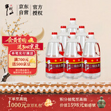 牛栏山二锅头 桶装 泡酒 口粮酒 清香风格 42度 2000ml*6桶 整箱装