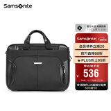 新秀丽（Samsonite）电脑包电脑内胆包商务公文包可挂靠手提包BP0*09009黑色15.6英寸