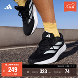 adidas DURAMO RC训练备赛轻盈体测跑鞋男女阿迪达斯官方 黑色/白色   40.5