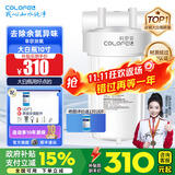 科罗菲（COLOFEL）【品质升级】大白瓶前置过滤器 大蓝瓶大胖瓶中央净水机全屋家用净水器通用滤芯除氯小型中央净水 10寸单联标配（搭UDF除余氯）