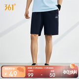 361°短裤夏季男休闲裤男跑步宽松户外健身运动裤五分裤652124711-2