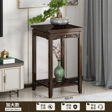 丝竹阁实木花架子置物室内落地式客厅吊兰多层阳台简易绿萝中式盆景摆件 88加大款【祥云雕刻×加厚型】