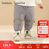 巴拉巴拉童装宝宝羽绒裤儿童男女童长裤冬2025加厚保暖束脚裤209425108208