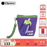 LeSportsac乐播诗新款包包女包化妆包可爱零钱包手拿包女送女生礼物 酷茄子