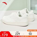安踏元年1.0丨板鞋男厚底学生小白鞋情侣复古潮流增高运动鞋休闲鞋