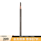 植村秀（Shu uemura） 砍刀眉笔 易上妆毛流感 3.3g,02经典灰棕