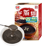 TORTO香港进口多多黑芝麻糊杏仁糊花生糊芝麻粉代餐饮品早餐冲泡食品 160g*1盒 减糖芝麻糊(内4小包)