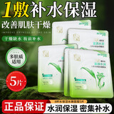 百雀羚（PECHOIN）面膜女 八杯水水嫩保湿面膜贴 8杯水芦荟补水免洗睡眠护肤品 八杯水面膜5片