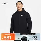 耐克（NIKE）PRO FLEX VENT MAX  男子冬季款薄绒里料训练夹克 DQ6594-010 L