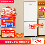 荣事达（Royalstar）183升小冰箱小型家用出租房办公室宿舍双开门两门双门二门电冰箱节能省电低音白色BCD-183L9RSZ