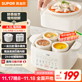 苏泊尔（SUPOR）电炖盅电炖锅隔水炖煮家用煲汤锅燕窝炖盅4.5L炖汤锅蒸炖一体多功能锅DZ25FC873