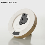 熊猫（PANDA）CD机CD播放机唱片机专辑光盘播放器蓝牙音箱发烧级复古便携壁挂式碟片机USB外放音响生日礼物CD62  标配