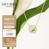 LOLA ROSE罗拉玫瑰日心说项链女节日礼物生日礼物女生节日礼物女