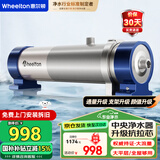 惠尔顿（WHEELTON） 全屋中央净水器系统家用厨下净水器前置过滤器自来水农村井水大流量管道超滤机别墅小区房车商用 UF4大平层/全屋够用5200L