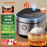 九阳（Joyoung）5升大容量4~5人电饭煲电饭锅八大烹饪菜单大火快煮智能预约微压多功能5L饭煲F510