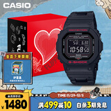卡西欧（CASIO）手表男士G-SHOCK经典小方块运动电子日韩表礼盒款GW-B5600HR-1