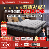 芝华仕5星床垫独立袋装弹簧静音家用乳胶席梦思软硬护脊厚垫明星垫D026 经典版-老款23cm厚-1.5*2M 优先发货（详询客服）
