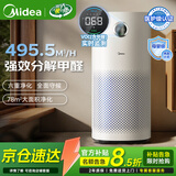 美的（Midea）星澈系列母婴级医护级空气净化器除甲醛除二手烟杀菌除病毒除异味过敏源吸猫毛浮毛净化加湿一体机 【净化升级甲醛数显】RX600P