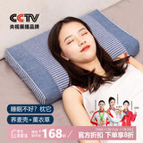 蜀国御 5斤装全荞麦皮颈椎硬枕头夏天舒适睡眠成人失眠枕配棉枕套海洋蓝