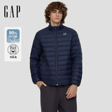 盖璞（GAP）男装秋冬时尚logo轻薄立领羽绒服简约休闲保暖外套657225