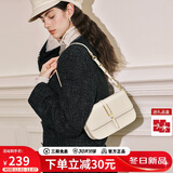 蔻一（Cnoles）包包女包真牛皮品牌女士斜挎马鞍腋下包生日礼物送老婆实用走心款